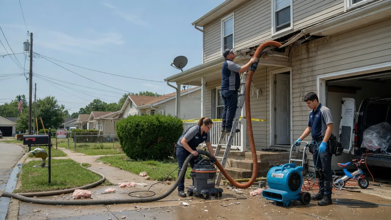 Water Damage Restoration in Jamestown, KY near me